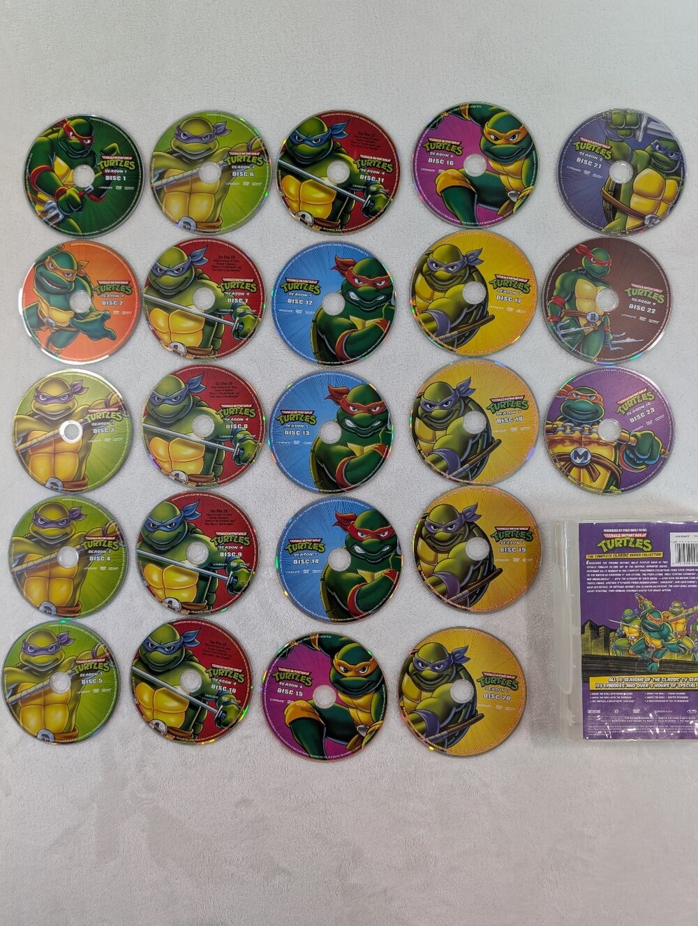 Teenage Mutant Ninja Turtles: The Complete Classic Series Collection DVD